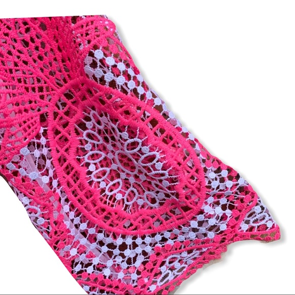 SOLD Pink Lilly Pulitzer Lottie Romper 16 - Picture 6 of 9